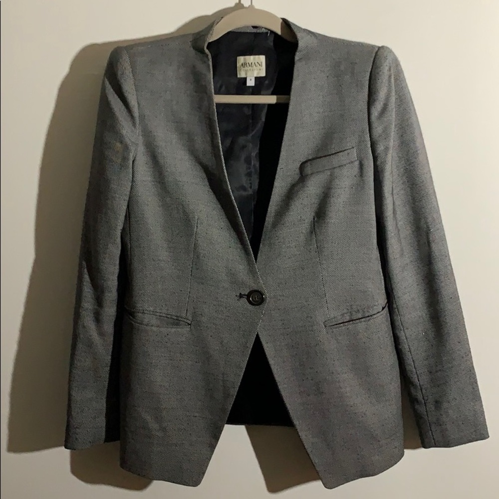 Armani Jacket Convertible Collar - image 2